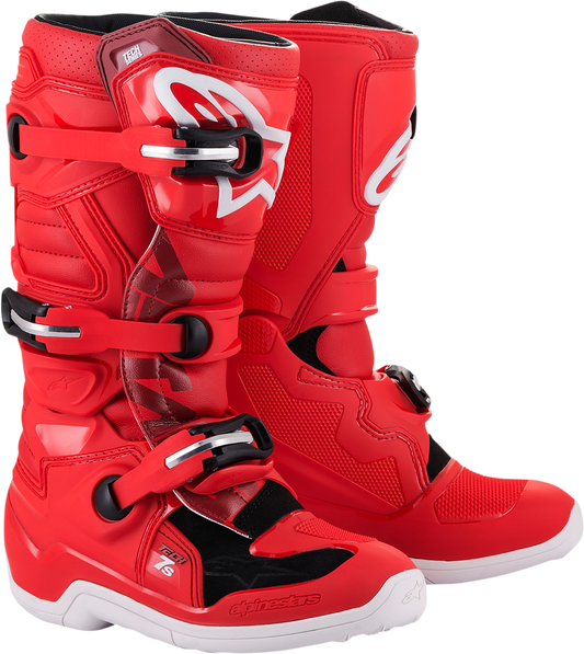 Tech 7S Boots - Red - US 2