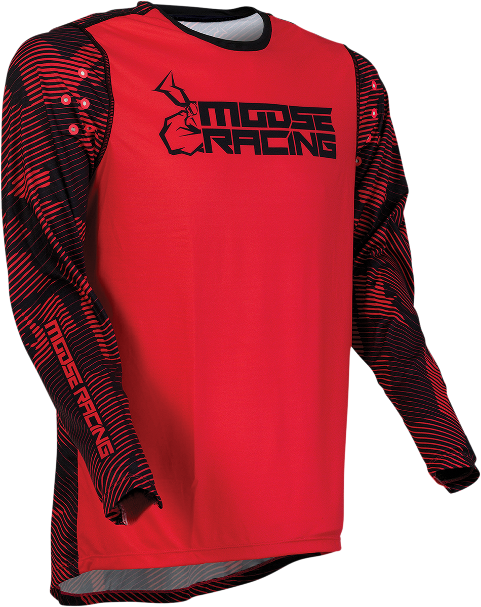 Agroid Jersey - Red/Black - 3XL