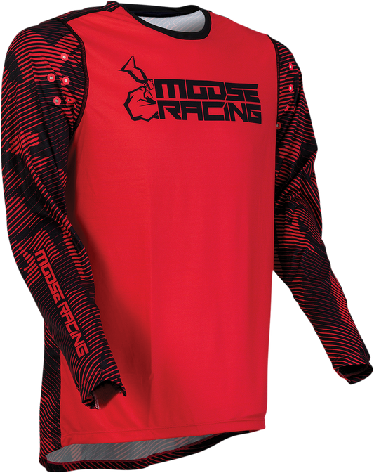 Agroid Jersey - Red/Black - 3XL