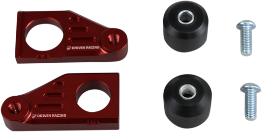 Axle Block Sliders - Honda - Red