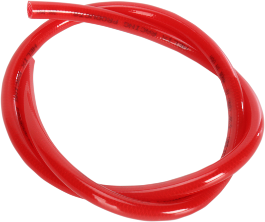 High-Pressure Fuel Line - Red - 5/16" - 3'