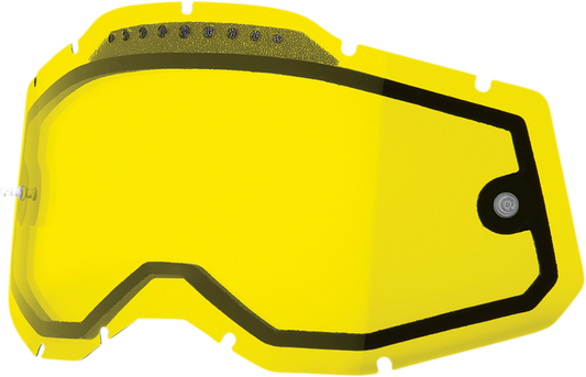 Accuri 2/Racecraft 2/Strata 2 Dual Lens - Vented - Yellow