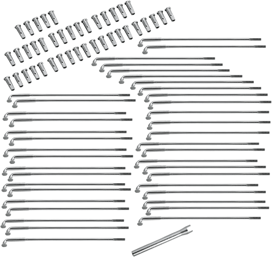 Rayos de 6-13/16" - Cromo