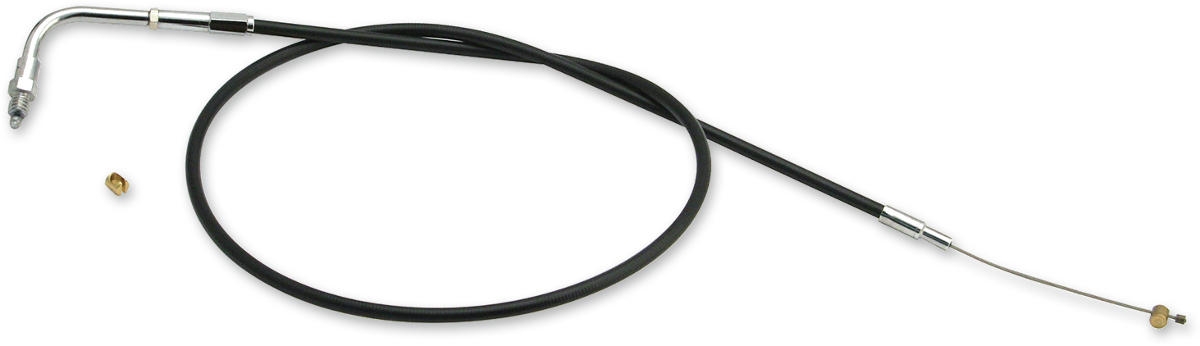 Black 36" Throttle Cable for '81 - '95