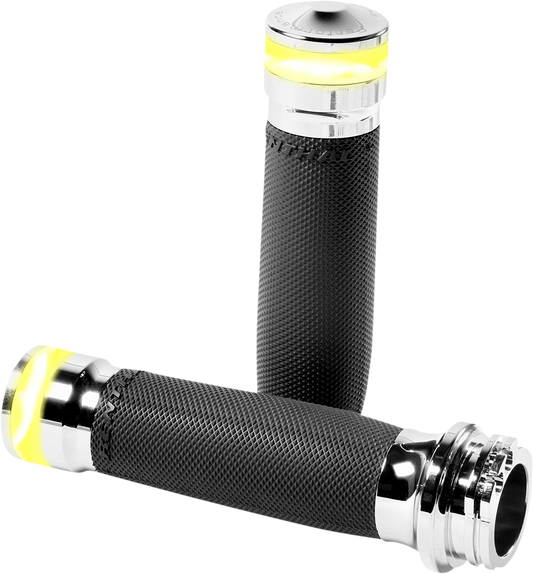 Grips Contour - LED - Cable - Chrome