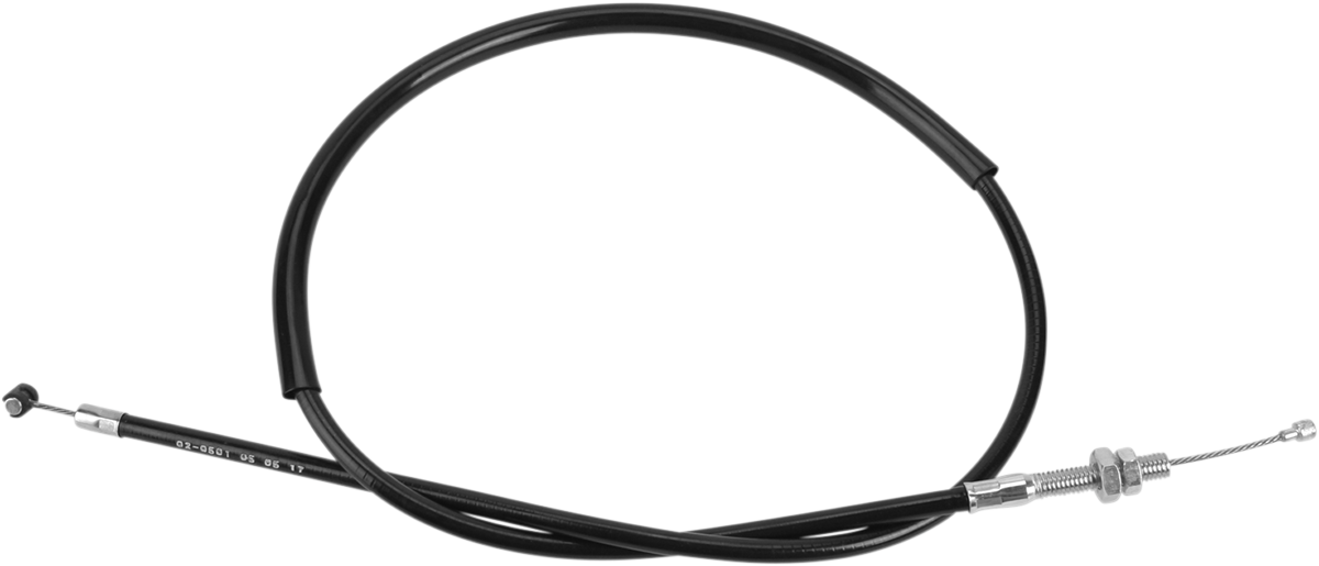 Clutch Cable Honda Black Vinyl rutasetenta Drag Specialties Dealer