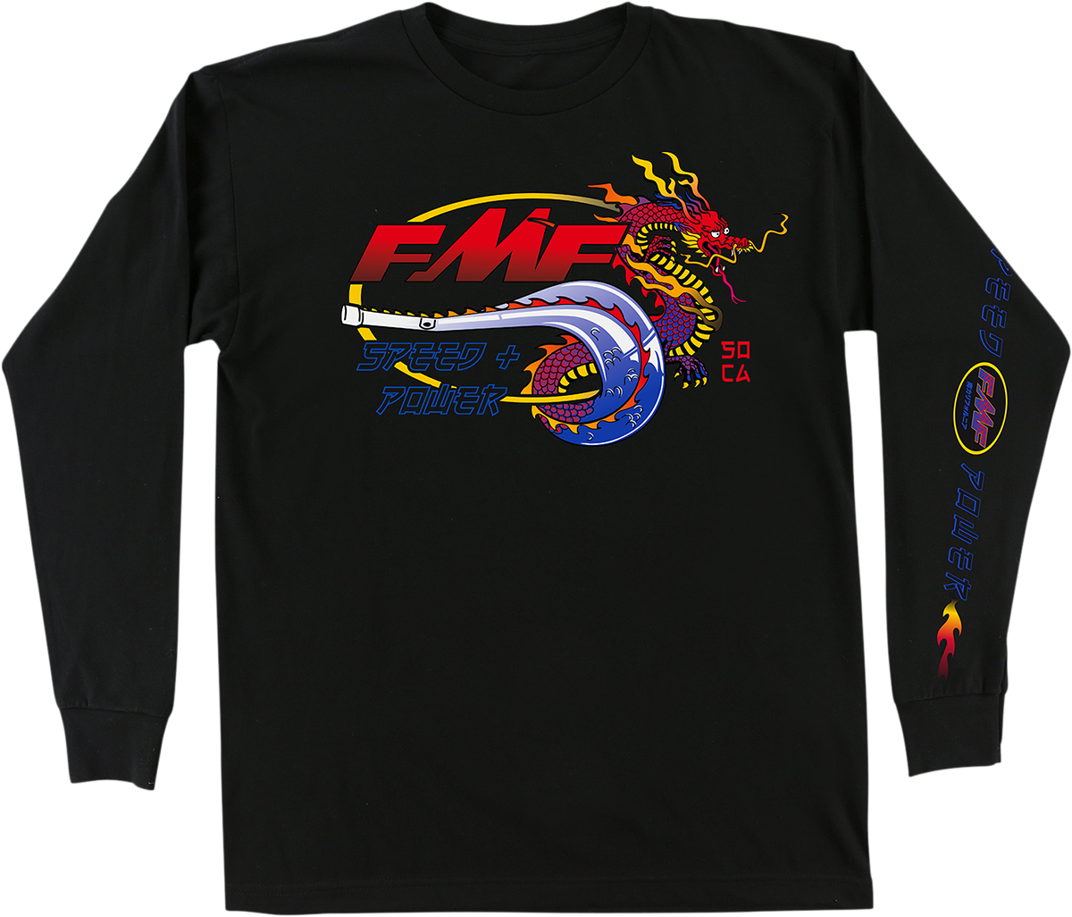 Fire Starter Long-Sleeve T-Shirt - Black - Small