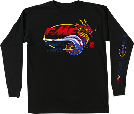 Fire Starter Long-Sleeve T-Shirt - Black - Small