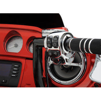 Kit de Carcasa Interruptores de Manillar - Cromo