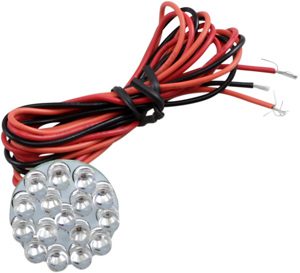 1" Universal LED Cluster - Red