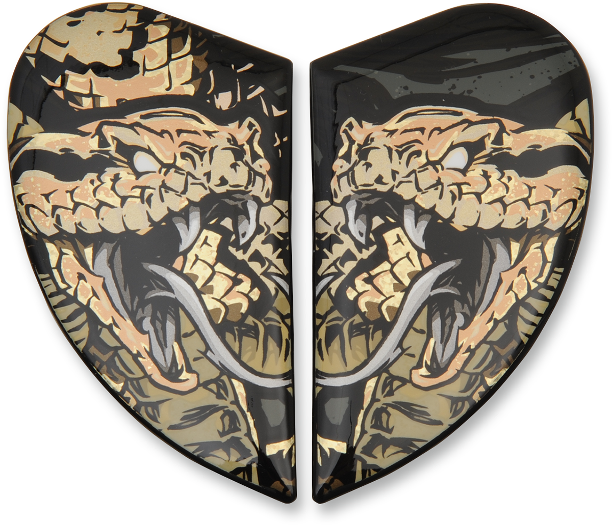 Airframe Pro™ Side Plates - Cottonmouth - Gold