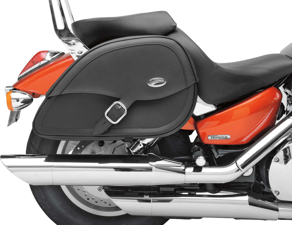 Drifter Rigid-Mount Specific-Fit Teardrop Saddlebags XVS1100