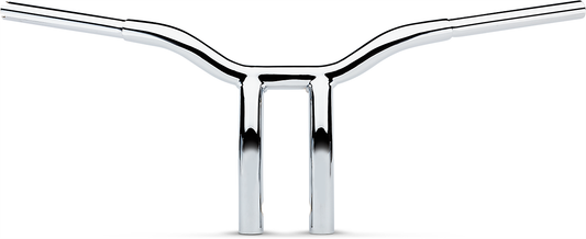 Chrome 10" One Piece Bent Kage Fighter Handlebar
