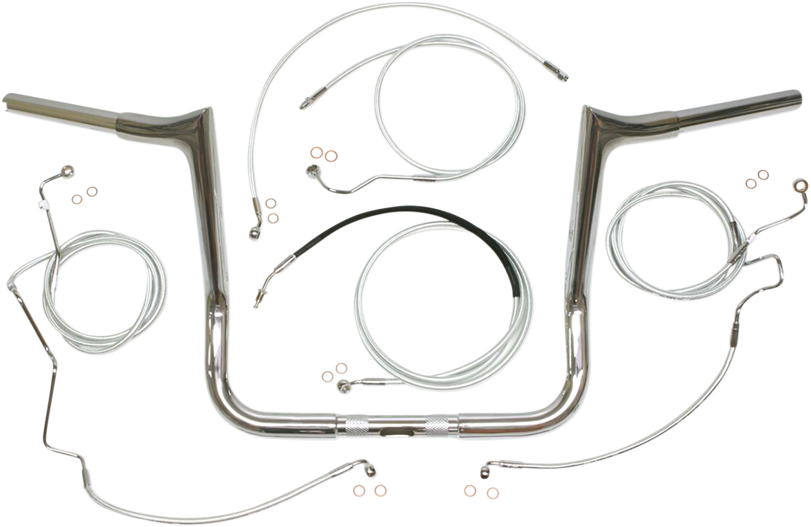 10" Sterling Chromite IIÂ® Viking Handlebar Kit4991