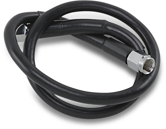 Universal Brake Line - Black - 23"