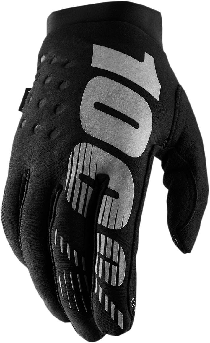 Women's Brisker Gloves - Black/Gray - Large