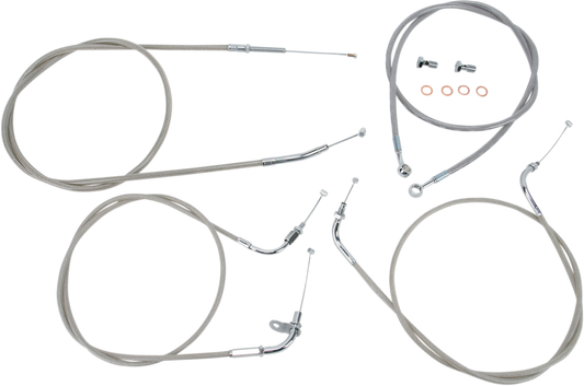 Cable Line Kit - 15" - 17" - XVS650CL - Stainless Steel