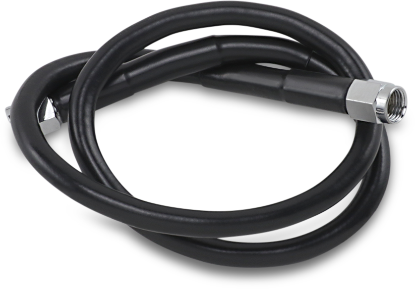 Universal Brake Line - Black - 25"