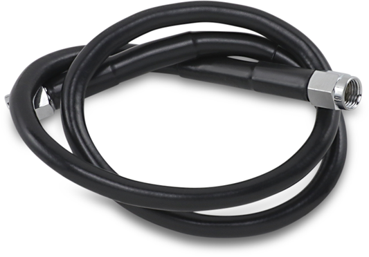 Universal Brake Line - Black - 25"