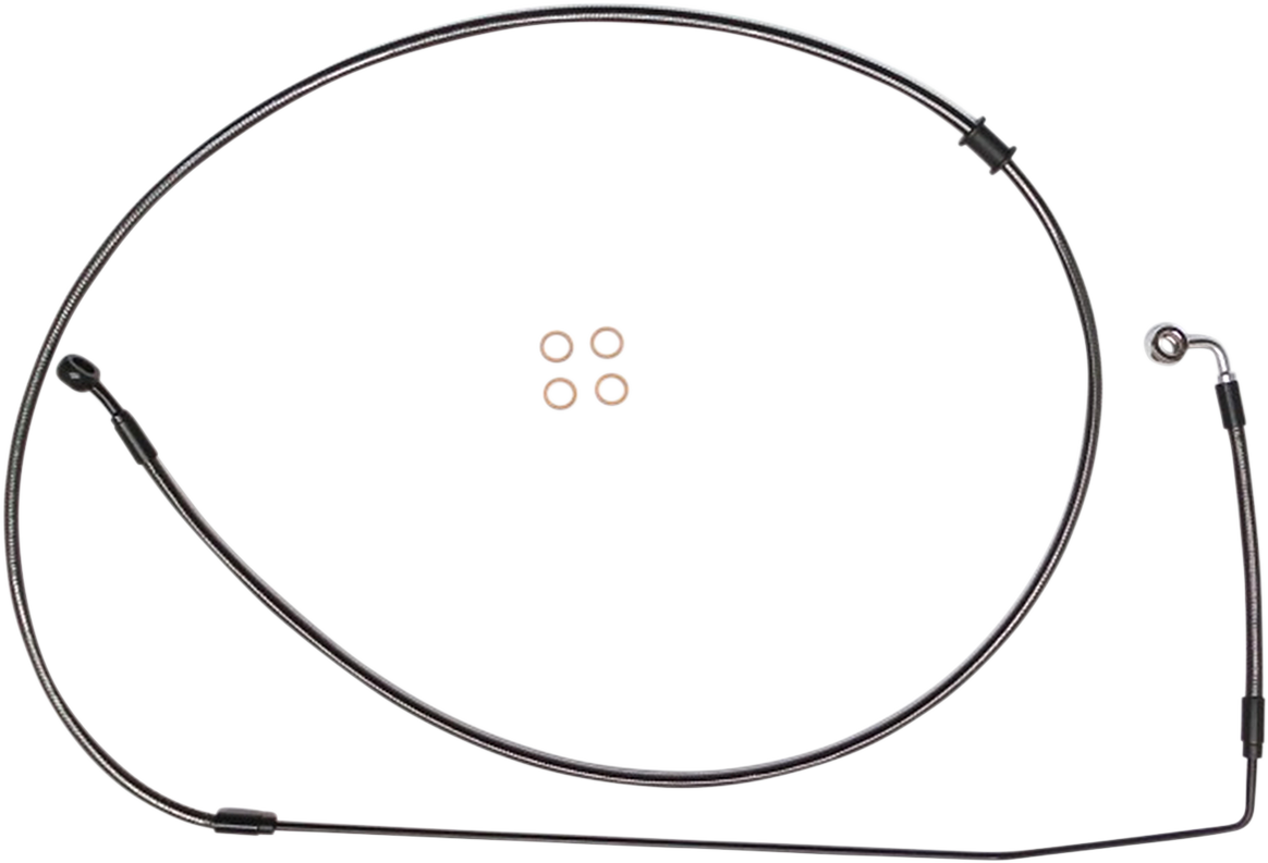 Brake Line - Front - Black Pearl - Indian