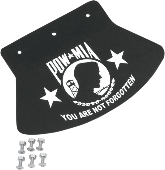 Mud Flap - POW-MIA - 9.5" W x 6.5" H