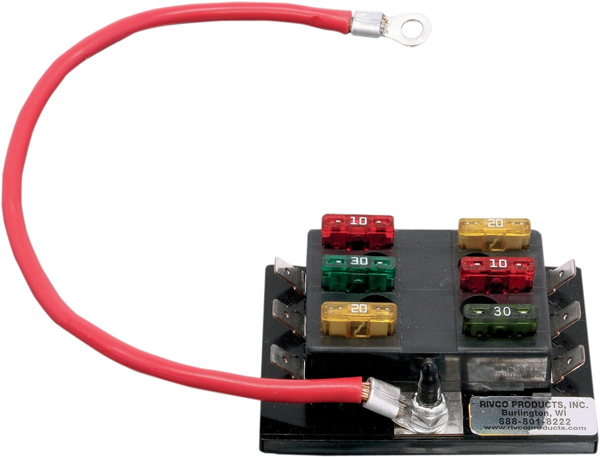 6-Circuit Fuse Box - Universal