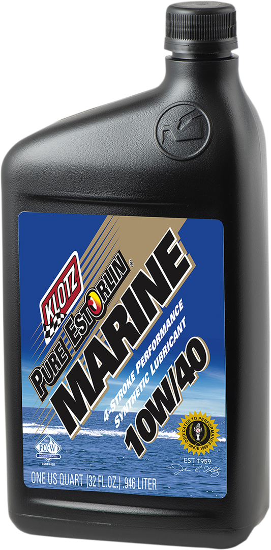 Marine 4-Stroke Engine Oil - 10W-40 - 1 U.S. quart