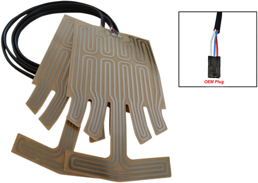 Grip Heater - Extended - Plastic Connector - Arctic Cat