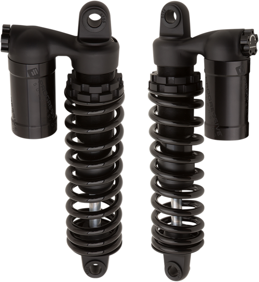 970 Series Piggyback Shocks - Black - 12"