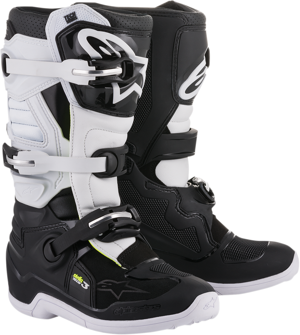 Botas Alpinestars Stella Tech 3 - Negro/Blanco