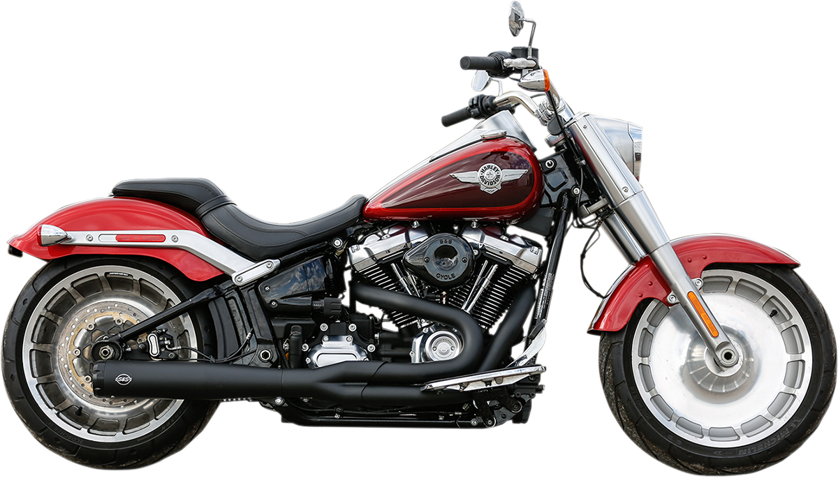 Escape 2:1 50 State para Softail M8 - Negro