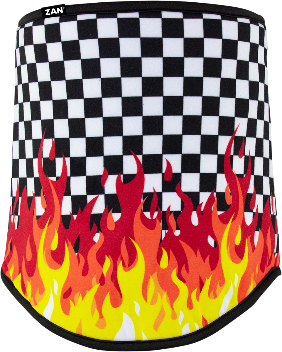 SportFlex™ Neck Gaiter - Checkered Flames