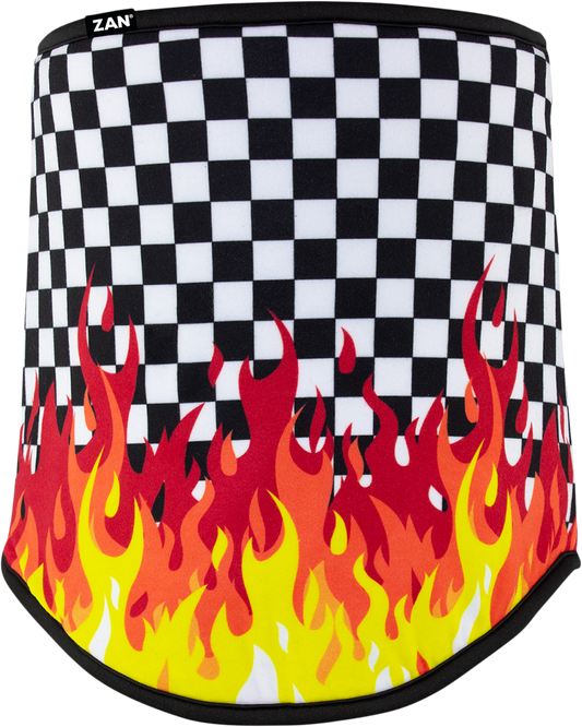 SportFlex™ Neck Gaiter - Checkered Flames