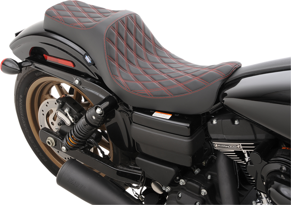 Asiento Predator III-Estilo Double Diamond - Rojo