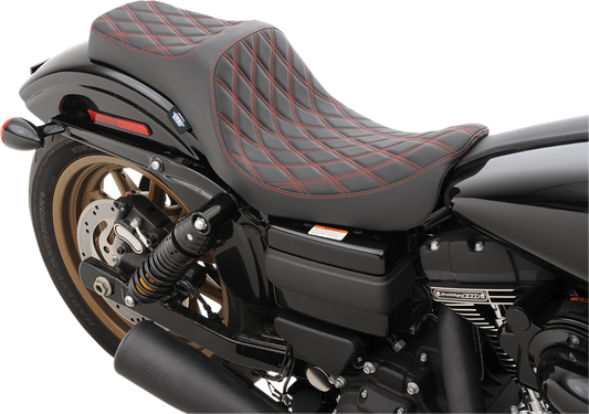 Asiento Predator III-Estilo Double Diamond - Rojo