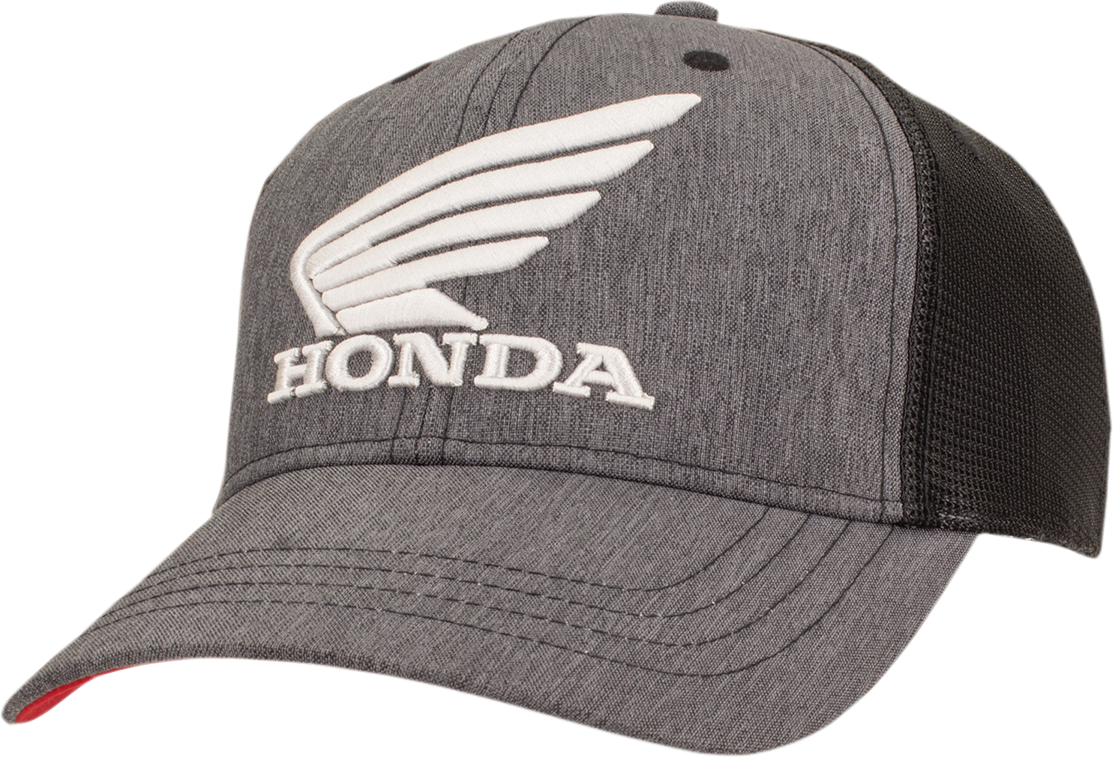 Honda Utility Hat - Gray/Black/Red