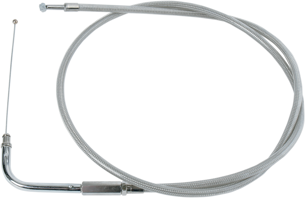 Throttle Cable - 41" - Braided