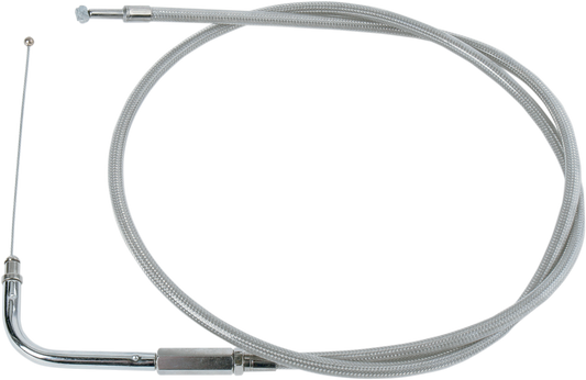 Throttle Cable - 41" - Braided