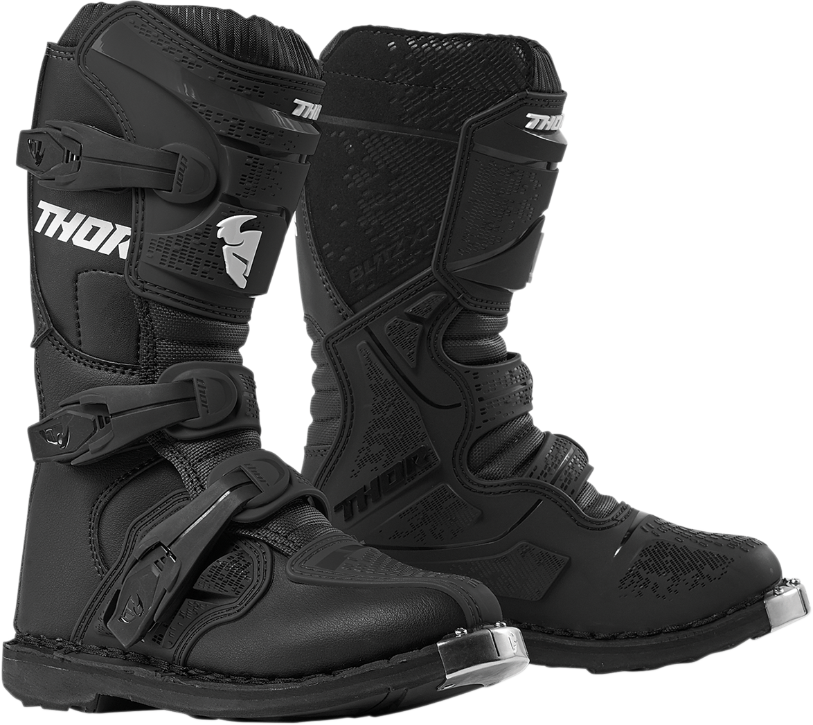 Youth Blitz XP Boots - Black - Size 7