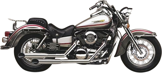 Classic Deluxe Exhaust  - Chrome - VN1500