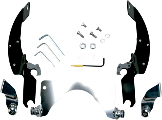 Batwing Trigger Lock Mounting Kit - C90/T - Black