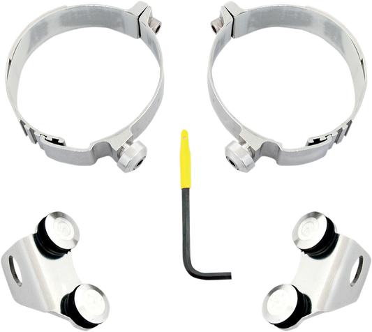 Fork Cover - Hardware Kit - Polished