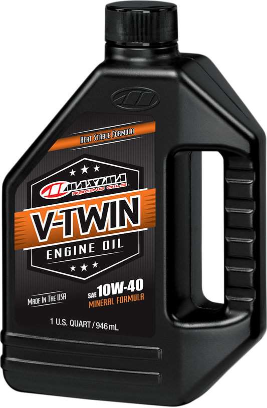 V-Twin Oil - 10W-40 - 1 U.S. quart