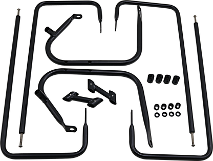 Defensas de alforjas negras