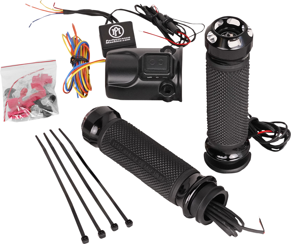 Grips - Apex - Heated - FLTRX - Contrast Cut