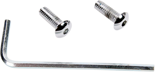 Tornillos de cubierta de tiempo timer allen cromo