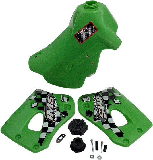Gas Tank - Green - Kawasaki - 3.4 Gallon