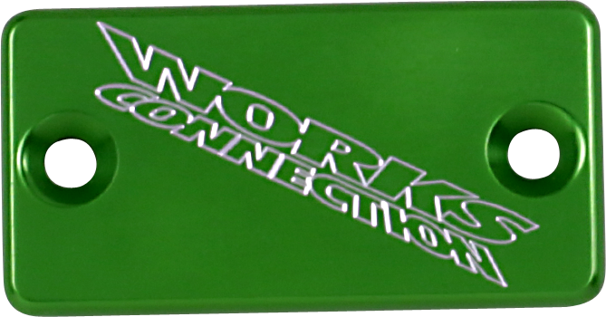 Brake Cover - Billet - Green