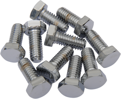 Tornillos de cabeza hexagonal 5/16"-18 x 5/8" cromo