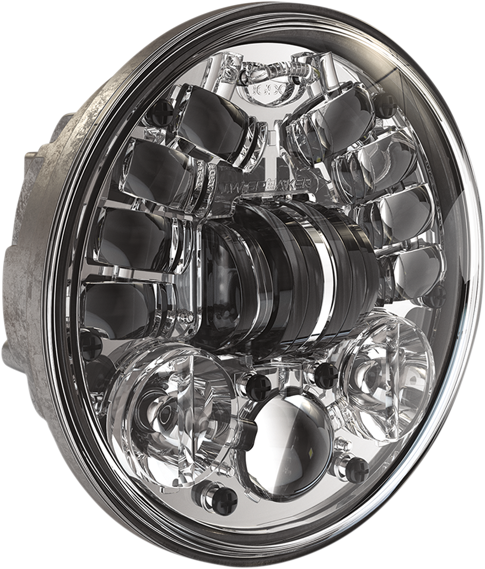 Adaptive 2 LED Headlight - 5-3/4" - Chrome